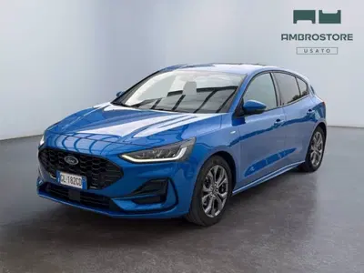 Ford Focus 1.0t ecoboost h ST-Line X 125cv del 2022 usata a Segrate