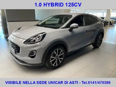 Ford Puma 1.0 EcoBoost Hybrid 125 CV S&S aut. Titanium Design del 2022 usata a Alba
