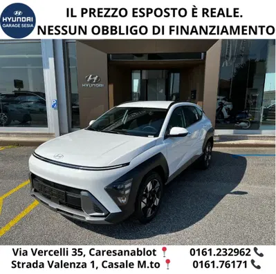 Hyundai Kona 1.6 gdi hev Business Advance Pack 2wd 129cv dct nuova a Caresanablot