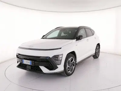 Hyundai Kona 1.6 gdi hev N Line Tech Pack 2wd dct del 2024 usata a Roma