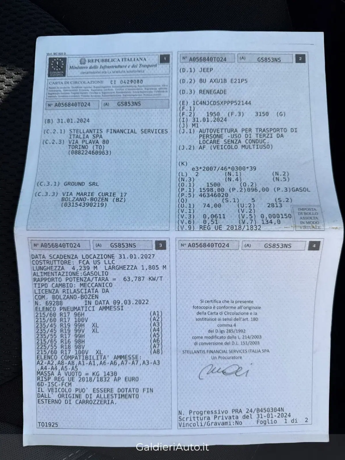 Jeep Renegade usata a Salerno (2)