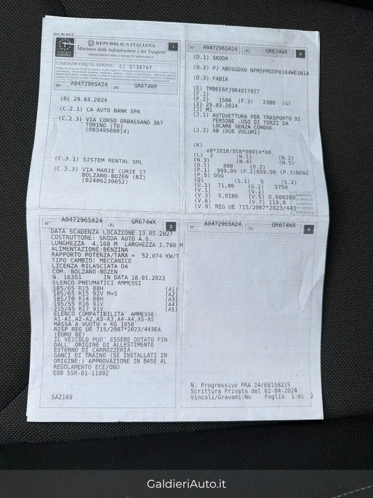Skoda Fabia usata a Salerno (14)