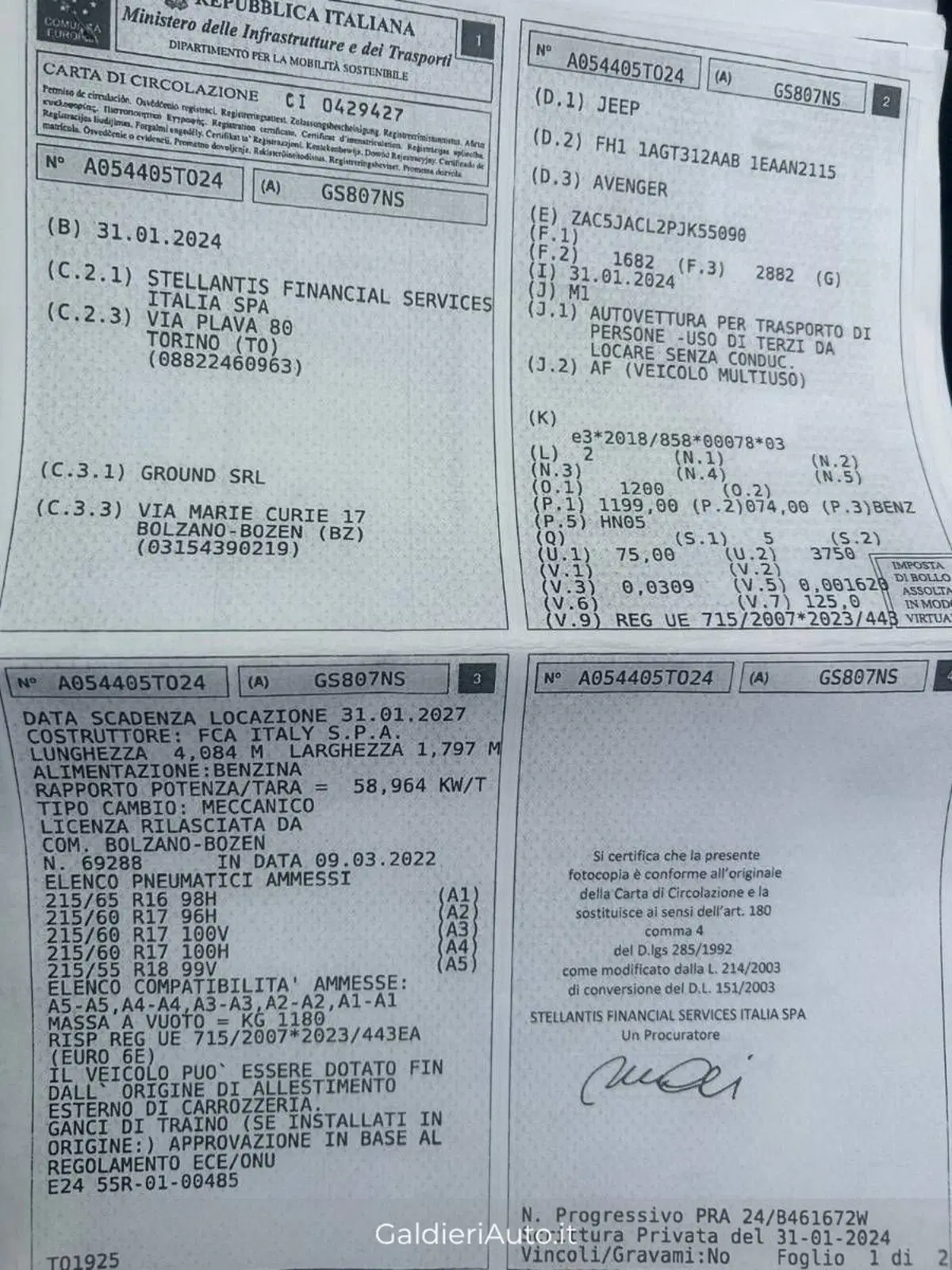 Jeep Avenger usata a Salerno (12)