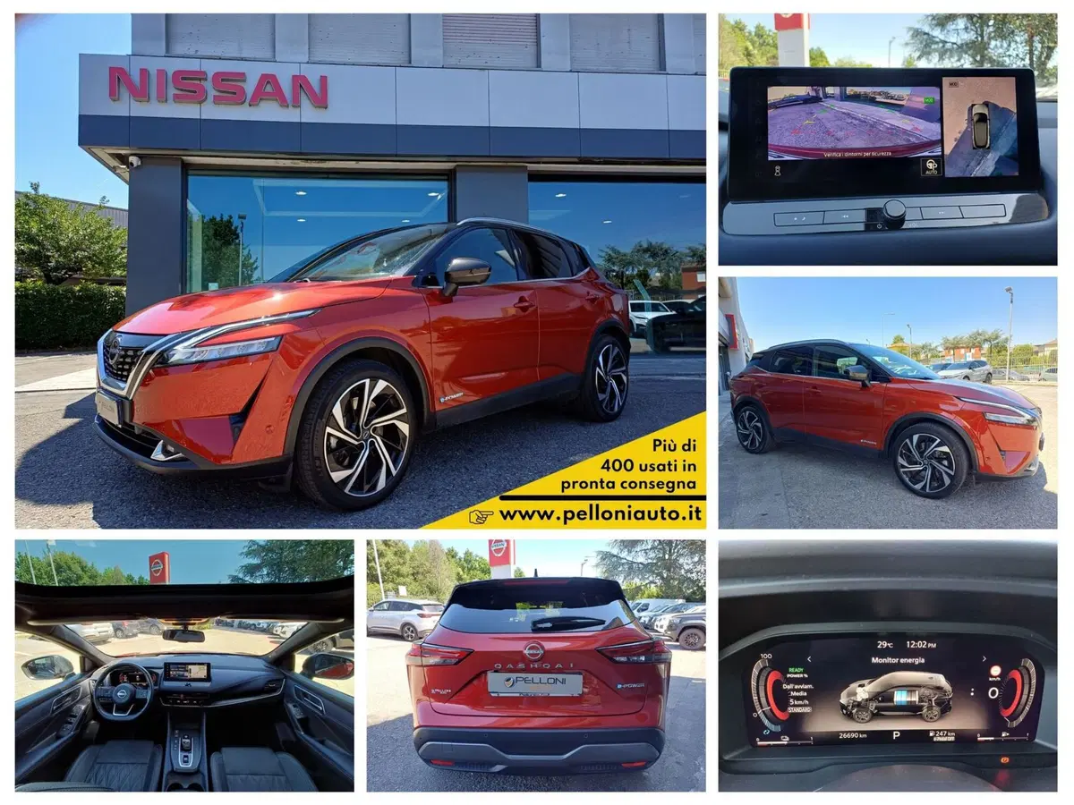 Nissan Qashqai usata a Modena