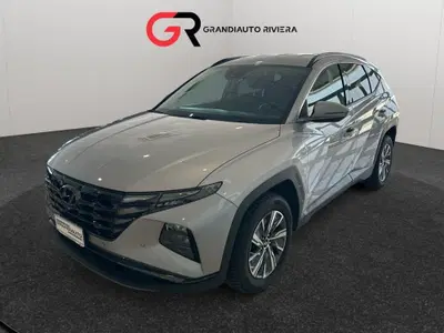 Hyundai Tucson 1.6 hev Exellence 4wd auto del 2022 usata a Casale Monferrato