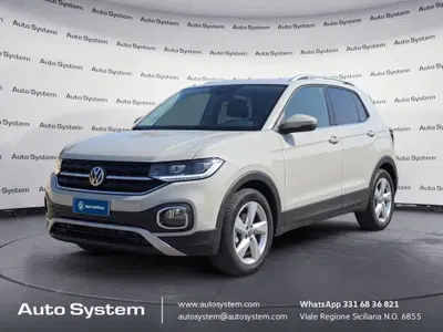 Volkswagen T-Cross 1.0 TSI 110 CV DSG Advanced del 2022 usata a Palermo