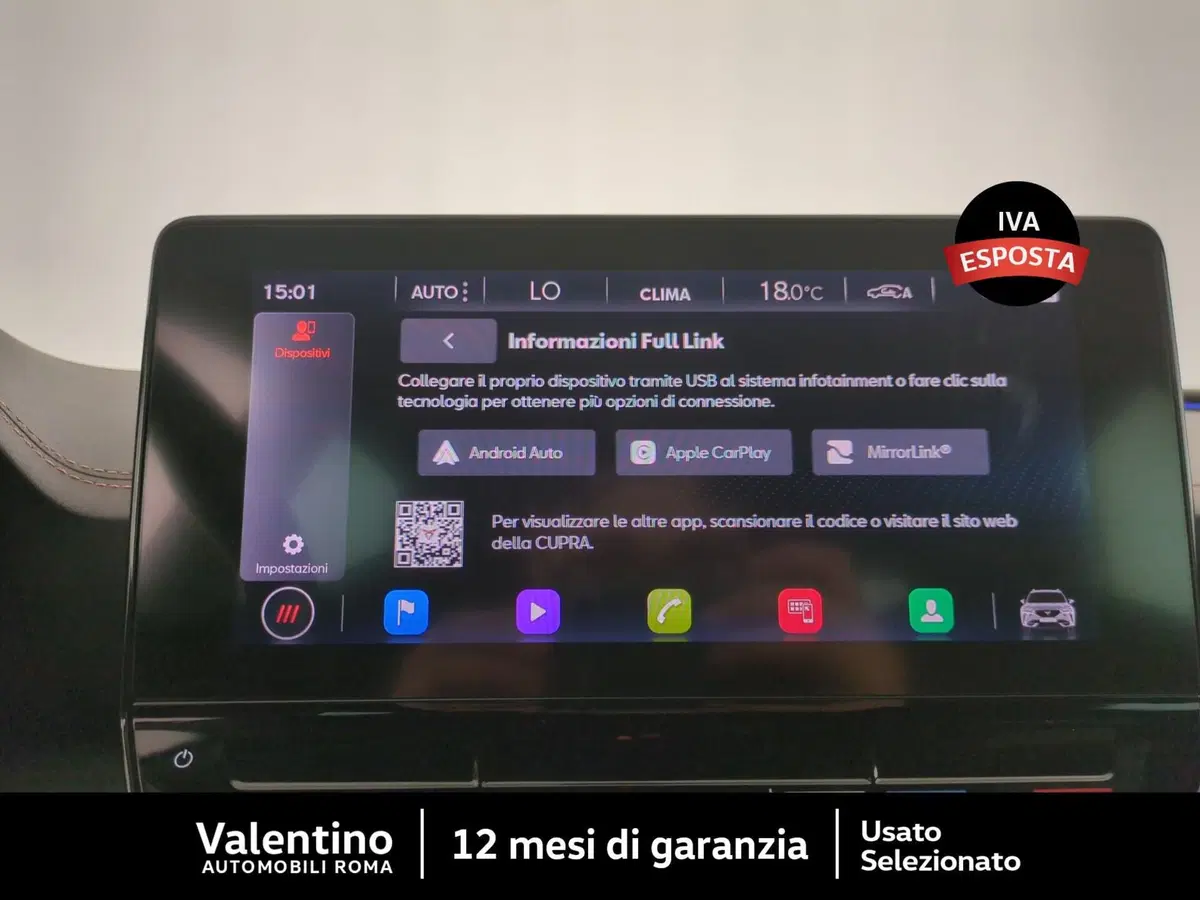 Cupra Formentor usata a Roma (8)