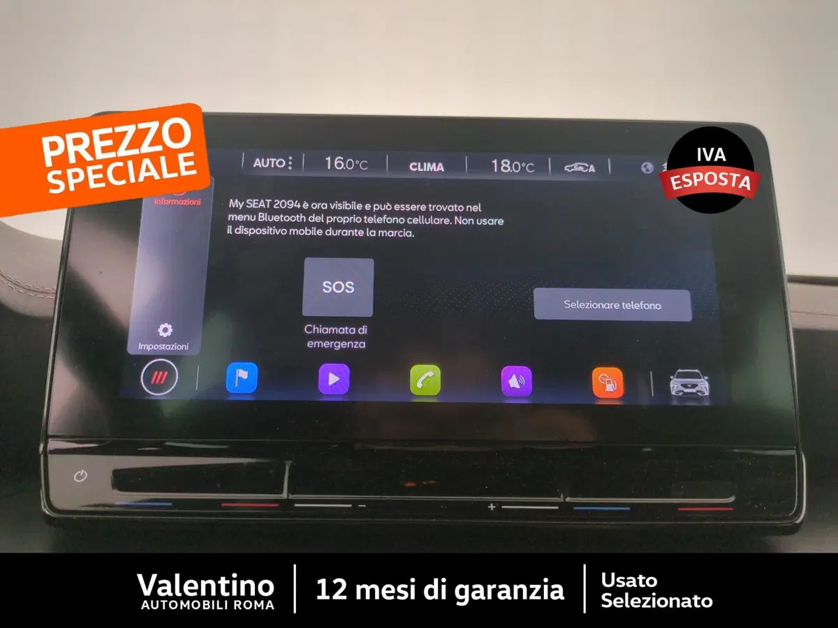 Cupra Formentor usata a Roma (18)
