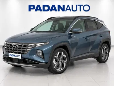 Hyundai Tucson 1.6 hev Xline 2wd auto del 2023 usata a Ferrara