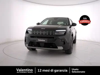 Jeep Avenger 1.2 turbo Summit fwd 100cv del 2025 usata a Roma
