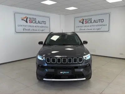 Jeep Compass 1.3 T4 190CV PHEV AT6 4xe Limited del 2021 usata a Carini