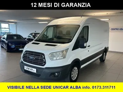 Ford Transit transit 350 tr.post. 2.0 tdci 130cv trend L3 Onnicar d.cab. cassone fisso r.sing. del 2017 usata a Alba