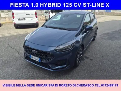 Ford Fiesta 1.0 Ecoboost Hybrid 125 CV 5 porte ST-Line X del 2022 usata a Alba
