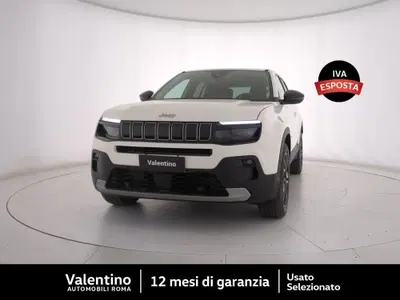 Jeep Avenger 1.2 turbo Summit fwd 100cv del 2025 usata a Roma