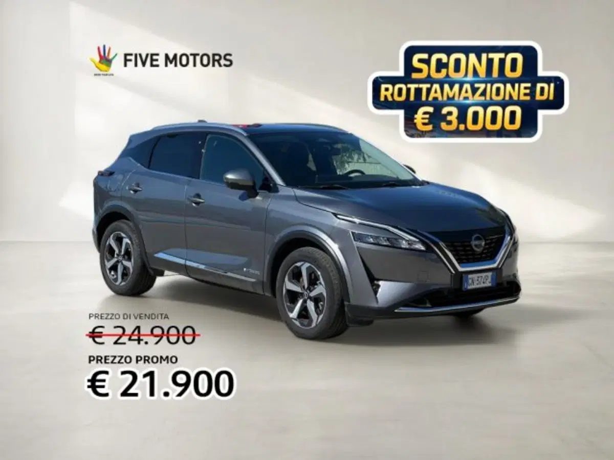 Nissan Qashqai usata a Taranto