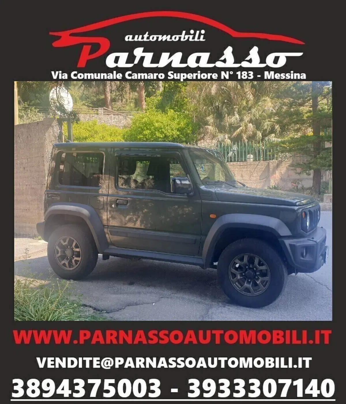 Suzuki Jimny usata a Messina