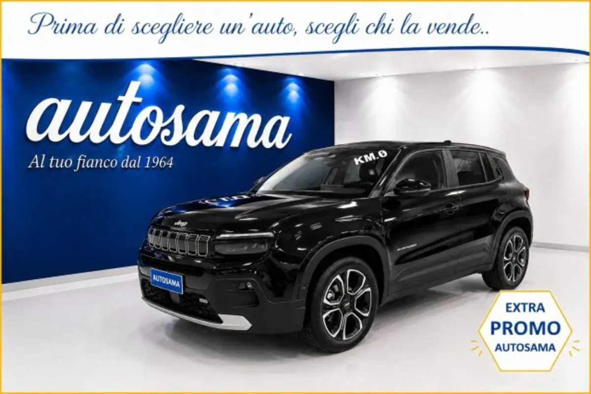Jeep Avenger nuova a Milano