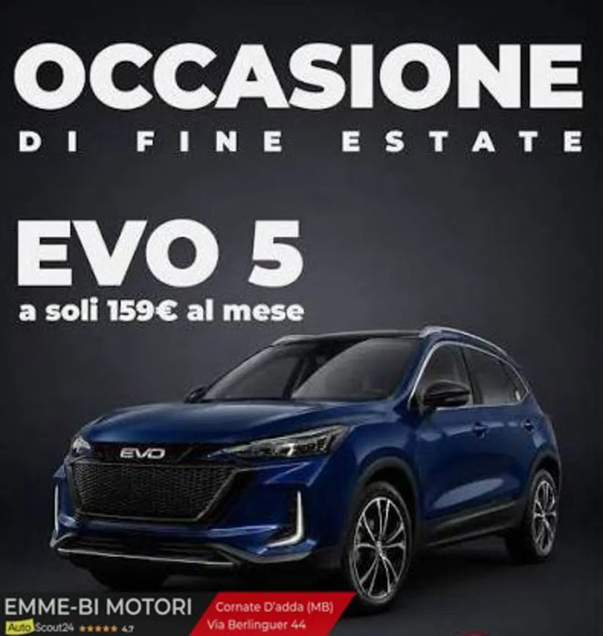 Evo Evo 5 nuova a Monza e Brianza