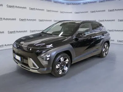 Hyundai Kona 1.6 gdi hev X Line Tech Pack 2wd dct del 2024 usata a Casalmaggiore