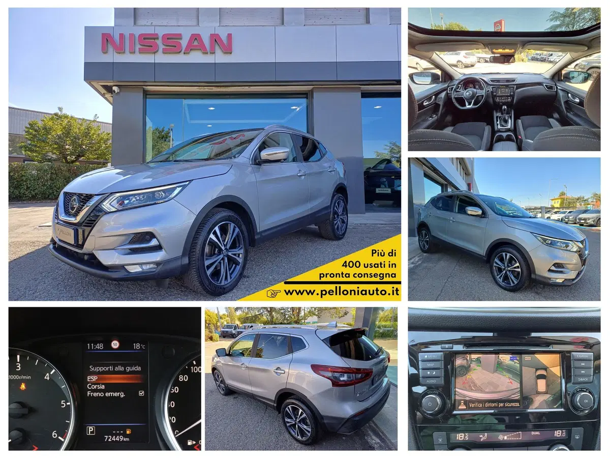 Nissan Qashqai usata a Modena