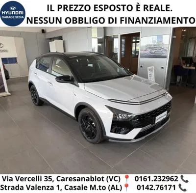 Hyundai Bayon 1.0 t-gdi Dark Line 90cv mt nuova a Caresanablot