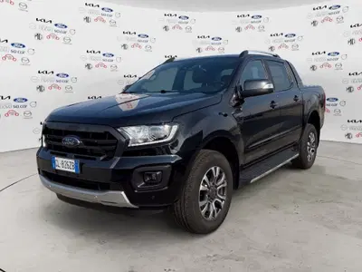 Ford Ranger Pick-up Ranger 2.0 TDCi 213CV DC Wildtrak 5 posti del 2022 usata a Novara