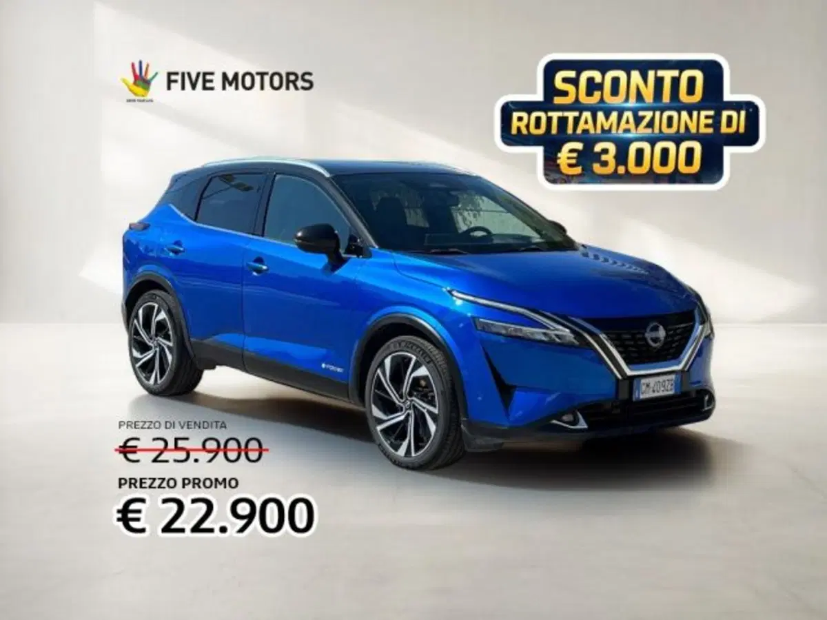 Nissan Qashqai usata a Taranto