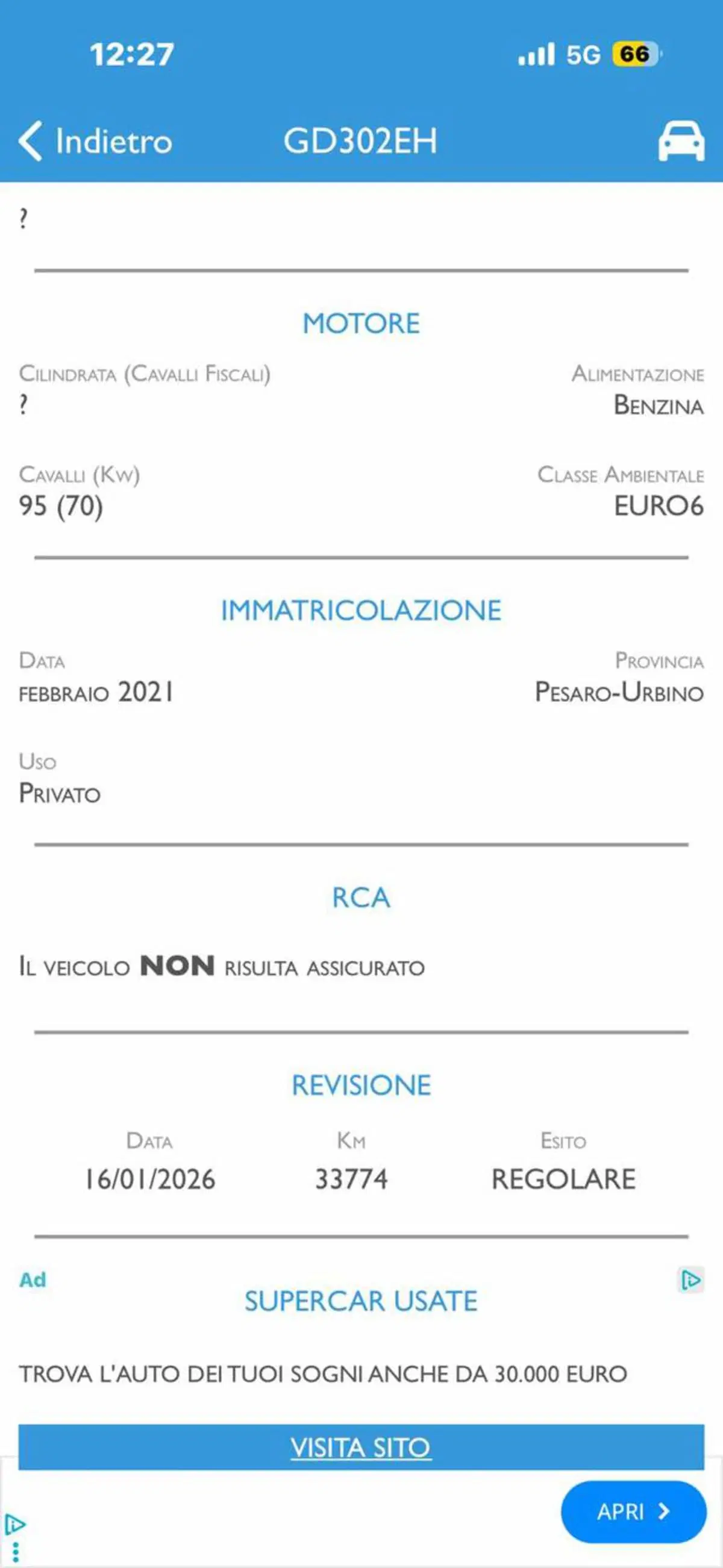 Fiat 500L usata a Pesaro-Urbino (2)