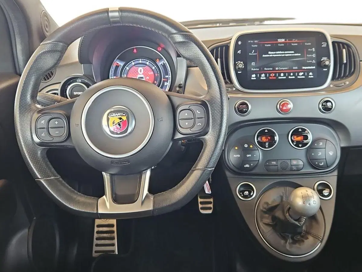 Abarth 595 usata a Roma (7)