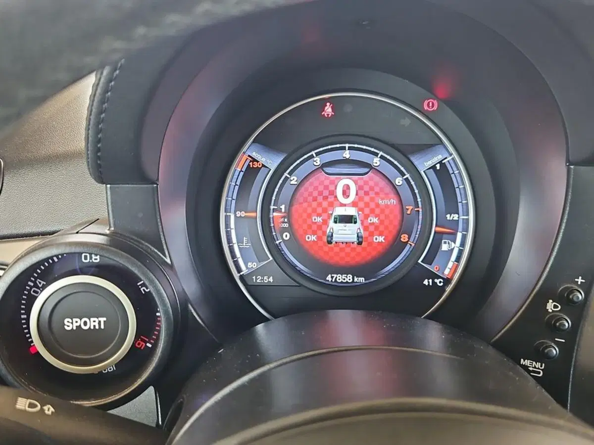 Abarth 595 usata a Roma (8)