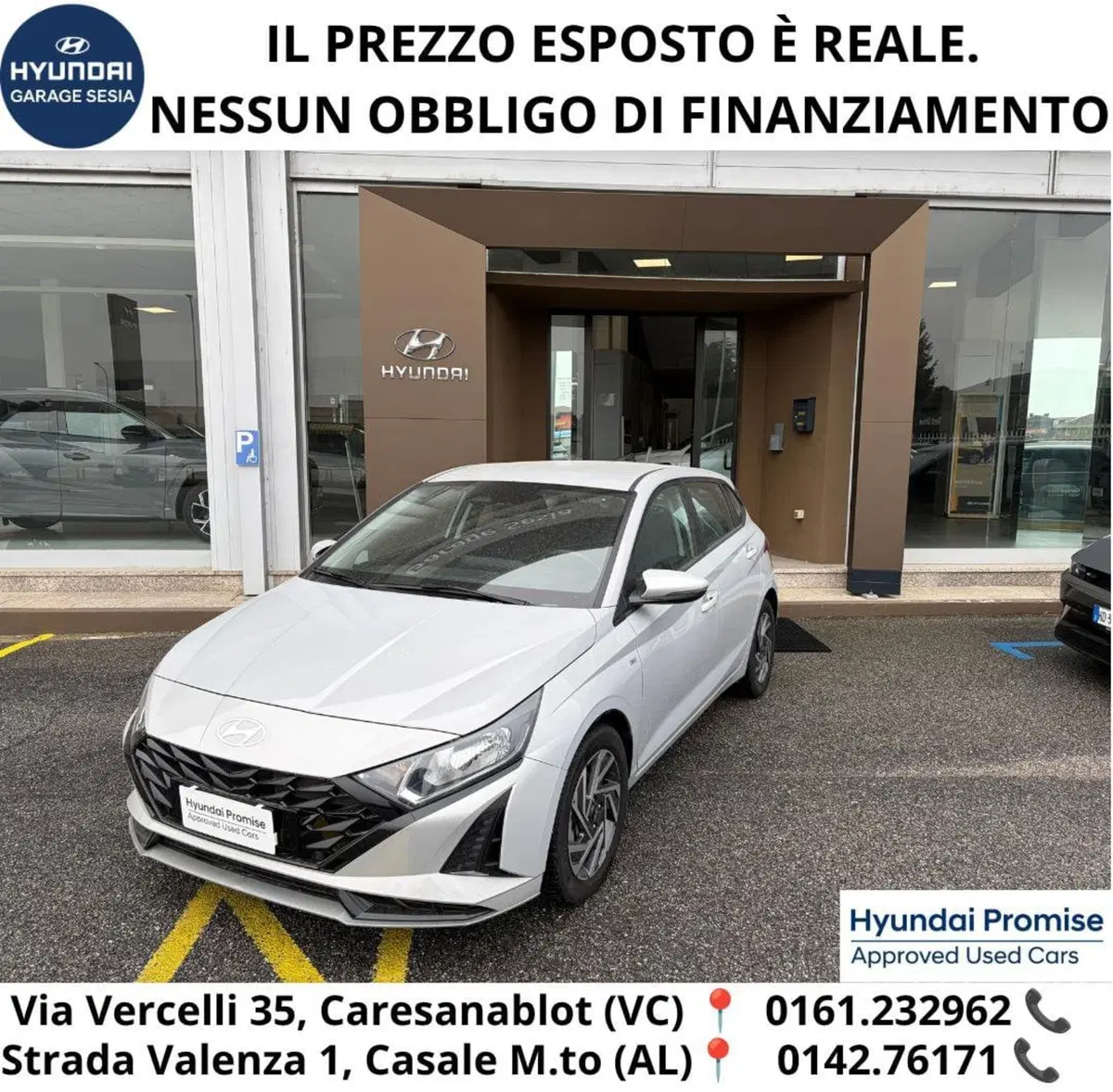 Hyundai i20 usata a Vercelli