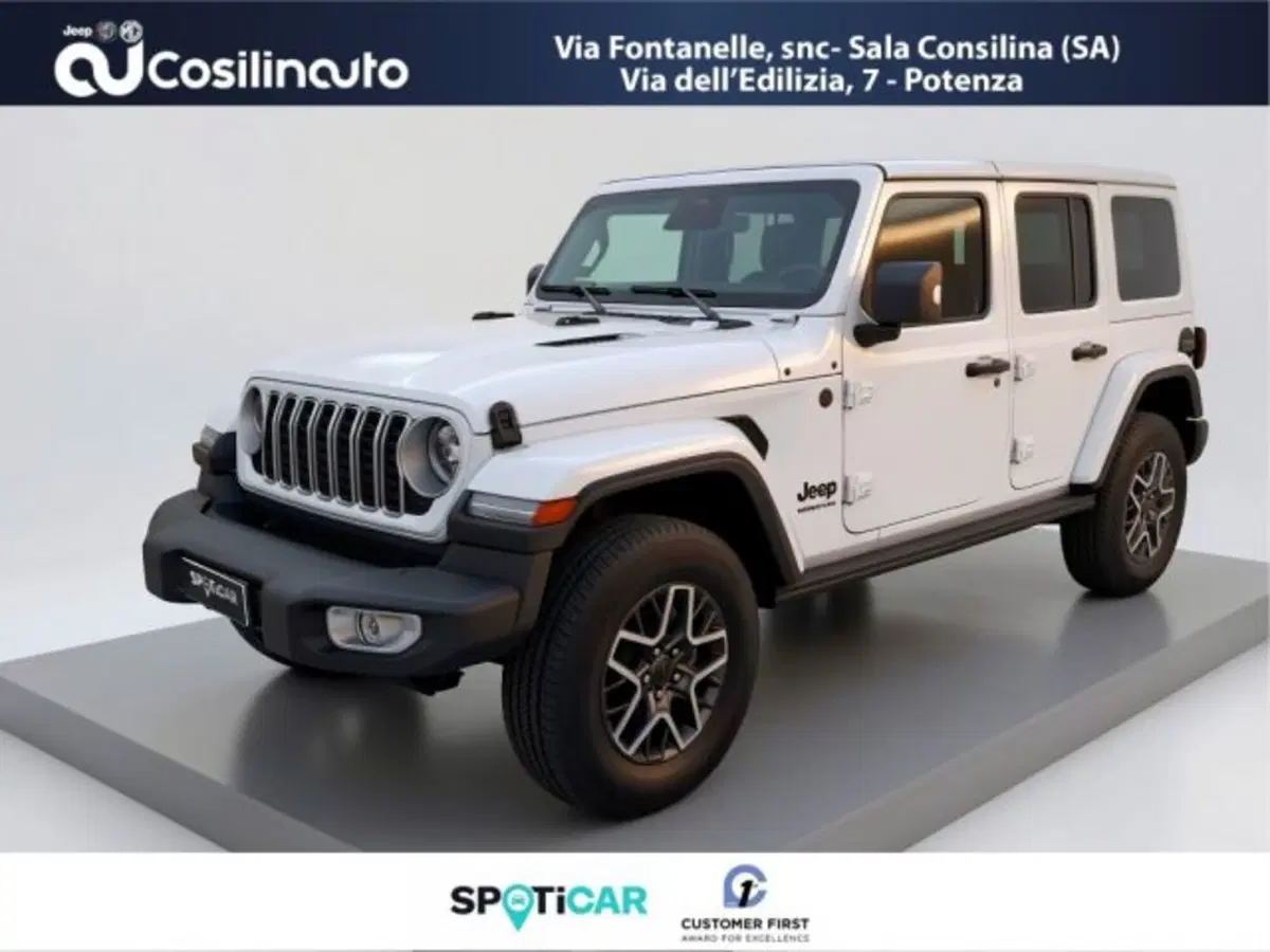 Jeep Wrangler Unlimited usata a Salerno