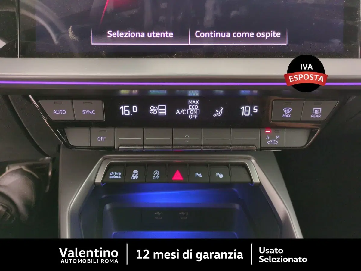 Audi A3 Sportback usata a Roma (17)
