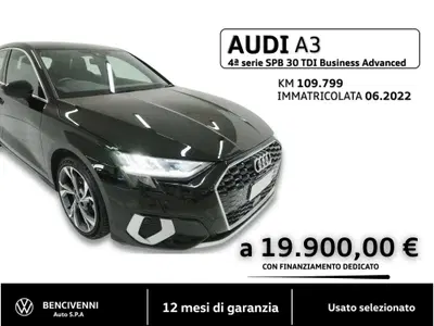 Audi A3 Sportback 30 TDI Business Advanced del 2022 usata a Catanzaro