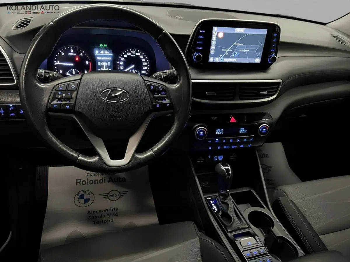 Hyundai Tucson usata a Alessandria (11)