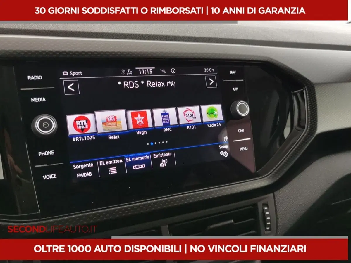 Volkswagen T-Cross usata a Chieti (11)