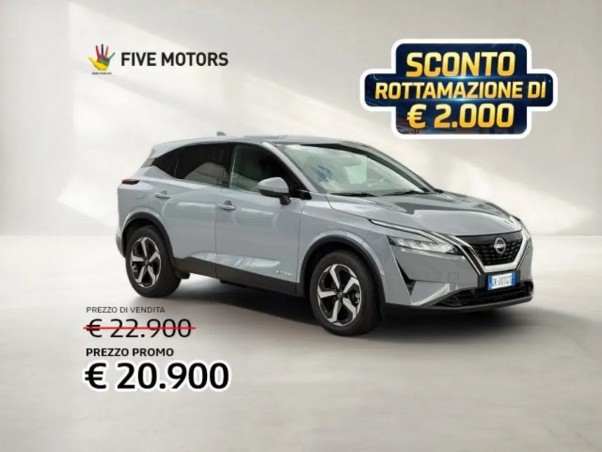 Nissan Qashqai usata a Taranto
