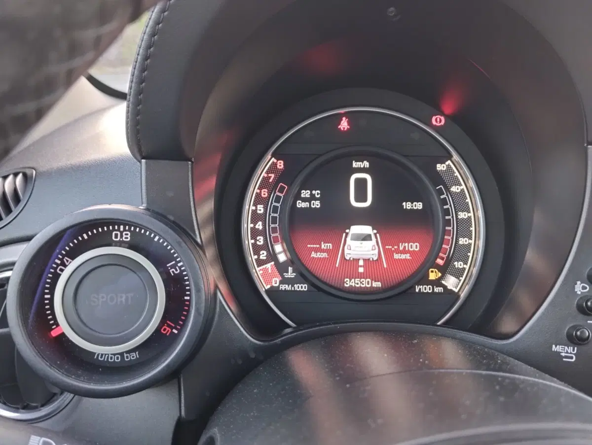 Abarth 595 usata a Asti (10)