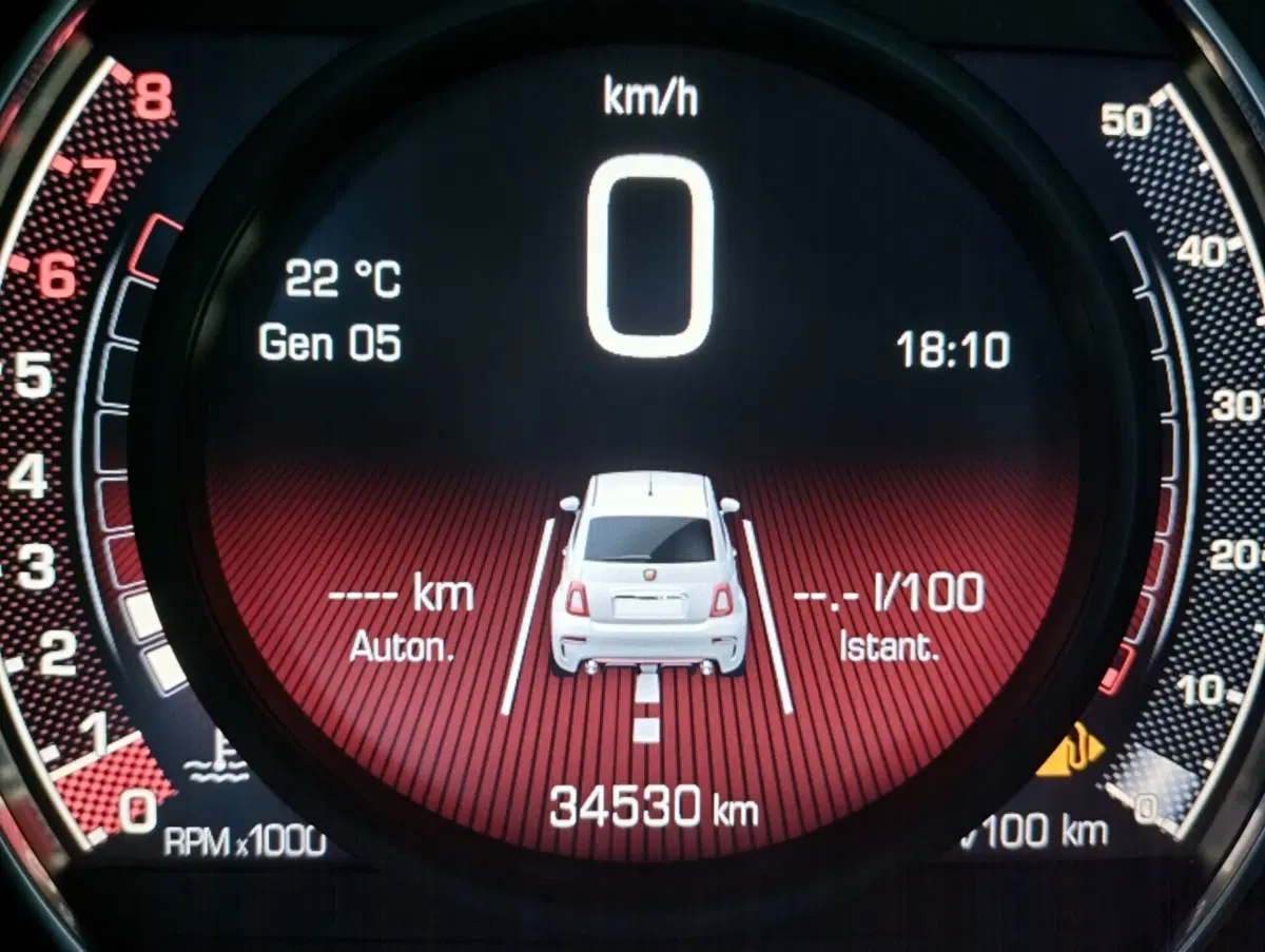Abarth 595 usata a Asti (11)