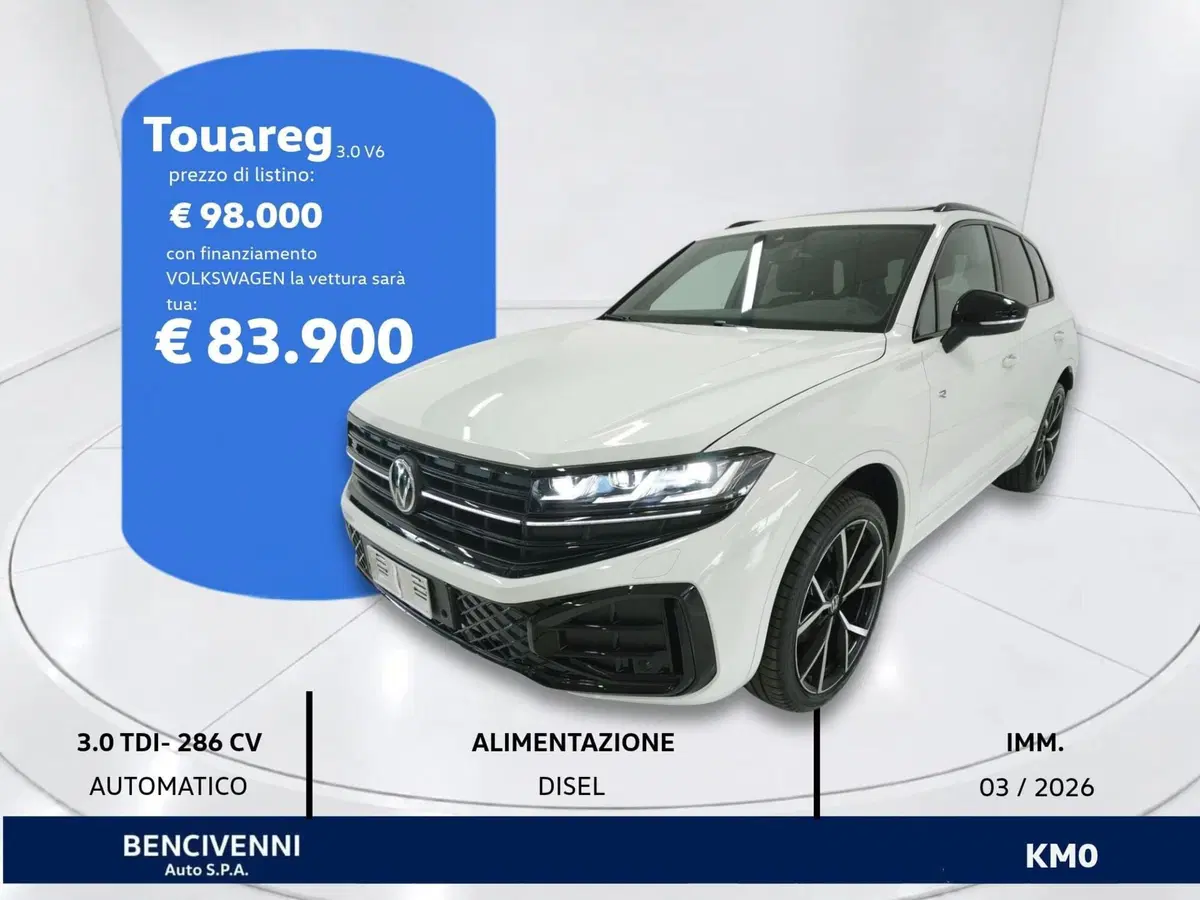 Volkswagen Touareg nuova a Catanzaro