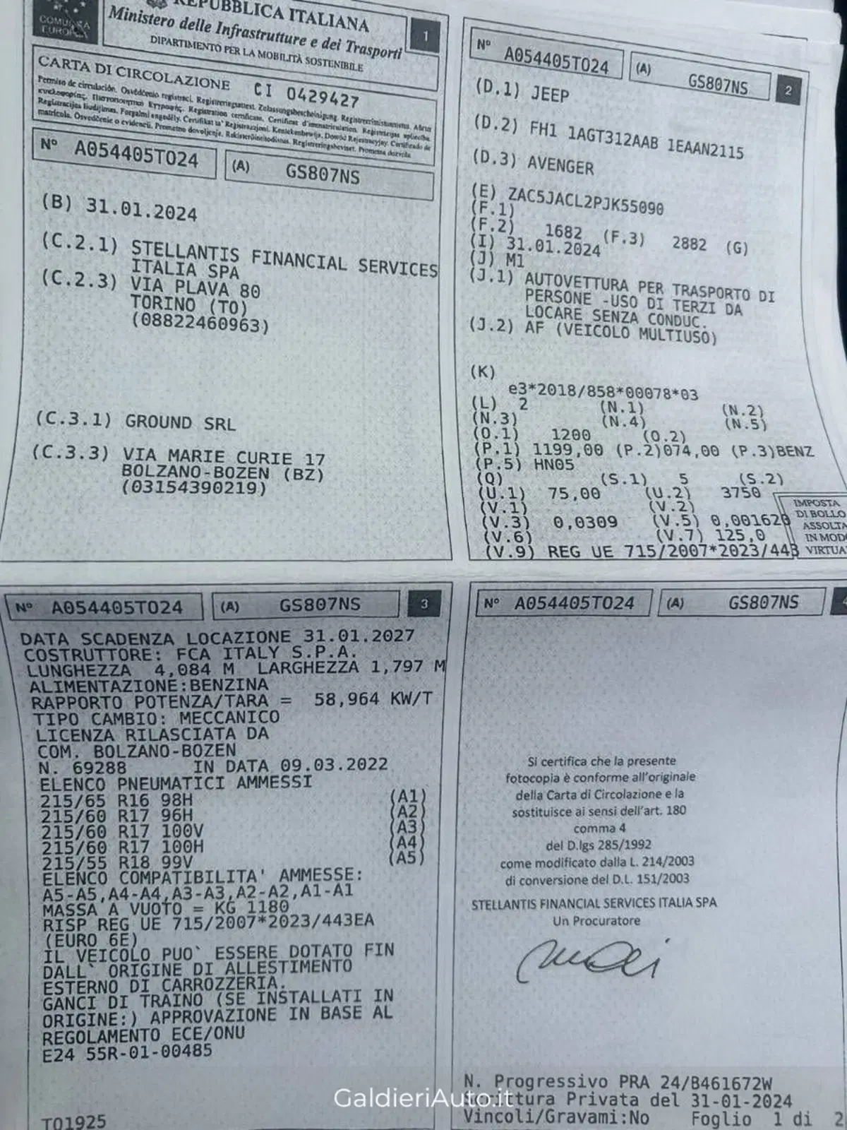 Jeep Avenger usata a Salerno (12)