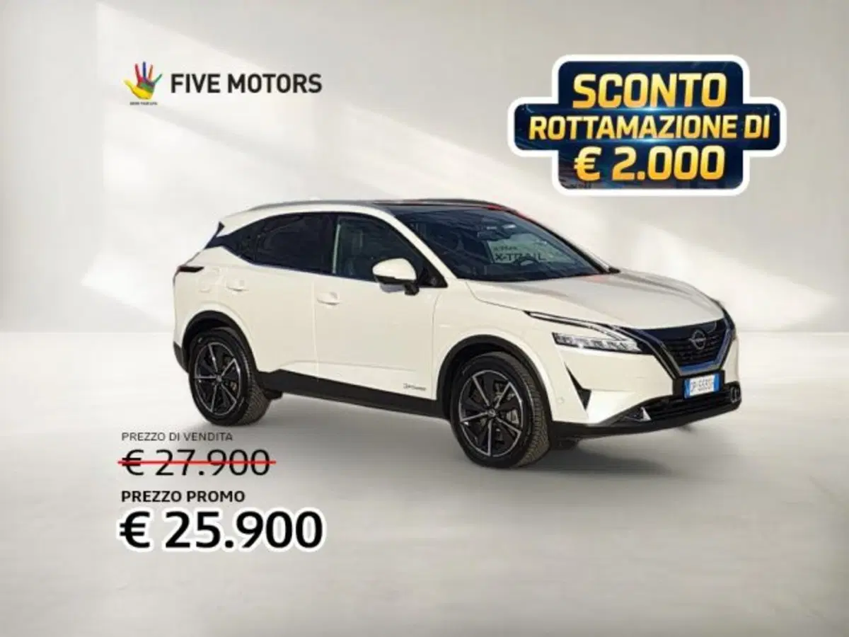Nissan Qashqai usata a Taranto