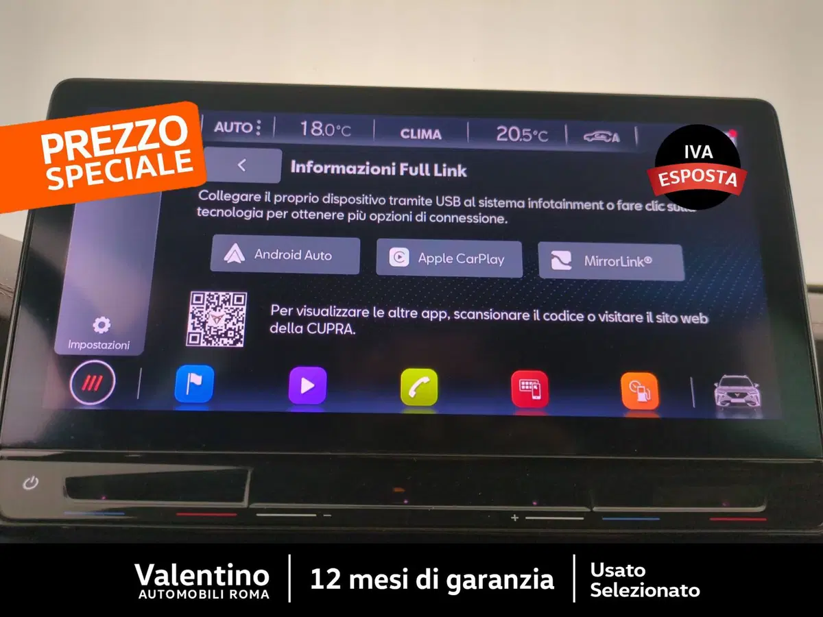 Cupra Formentor usata a Roma (18)