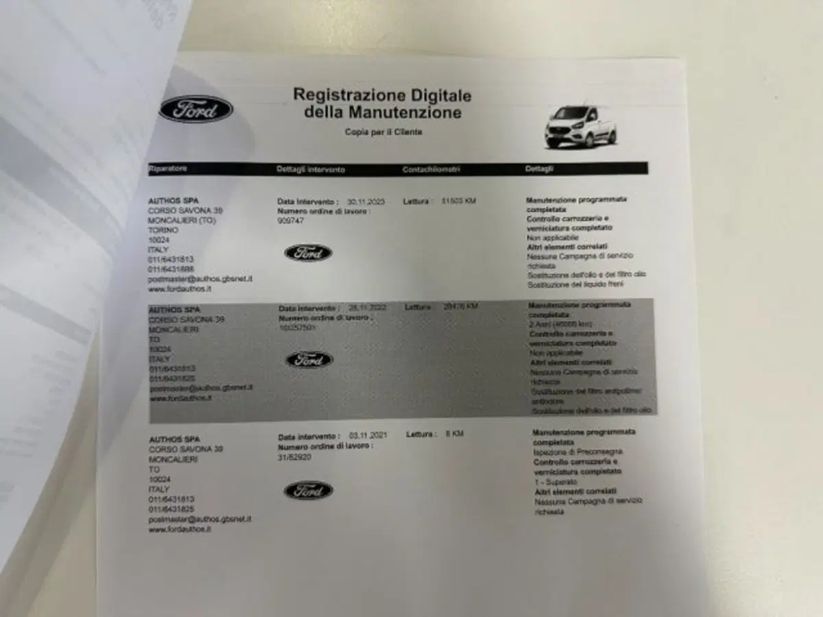 Ford Transit Custom Furgone usata a Cuneo (14)