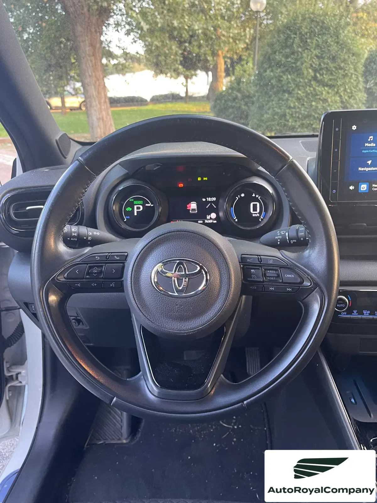 Toyota Yaris usata a Roma (11)