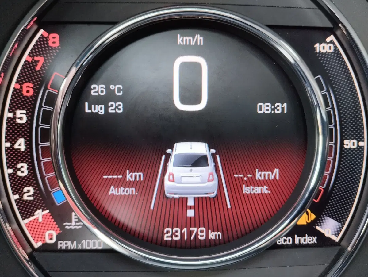 Fiat 500 usata a Asti (9)