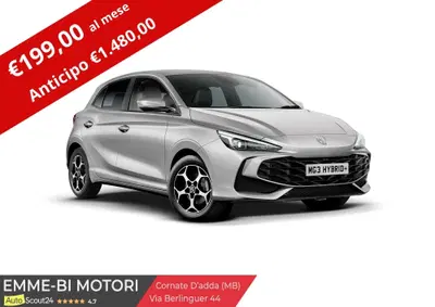 Mg MG3 1.5 hybrid+ Standard auto nuova a Cornate d'Adda