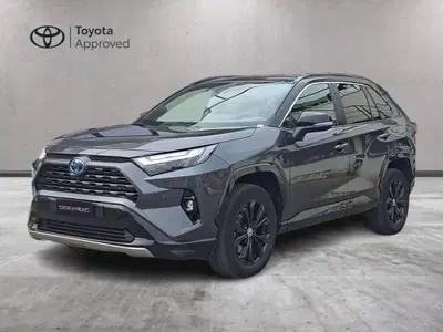 Toyota Rav4 HV (222CV) E-CVT AWD-i Adventure del 2023 usata a Torino